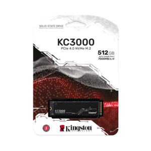 512GB Kingston KC3000 M.2 NVMe PCIe4.0 SSD