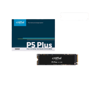 Crucial P5 Plus 500GB M.2 NVMe PCie4.0 SSD