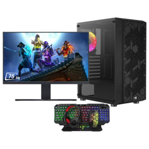 Gaming RGB FullSetup, intel i5 10gen, GTX1650, DDR4, 75Hz 27" , RGB Accessories