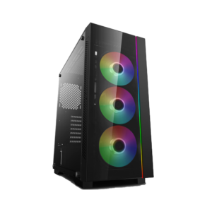 DeepCool CK560 RGB Gaming E-ATX Window Black | MidTower